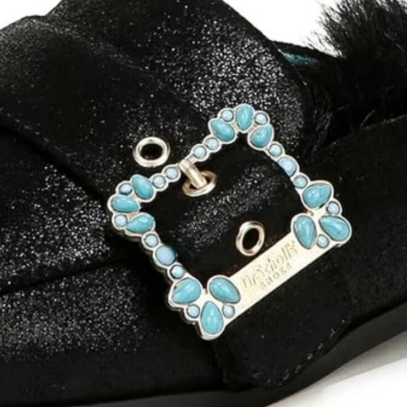 🖤🔹️ DR. SCHOLL'S🔹️ Iris Apfel Mr Carl Mules in black for women - Picture 3 of 8